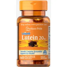 Лютеин для зрения с зеаксантином (Lutein with Zeaxanthin) 20 мг 60 капсул