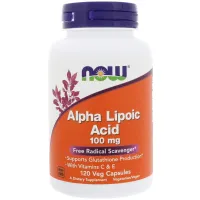  Альфа-липоевая кислота, Alpha Lipoic Acid 100 мг 120 капcул