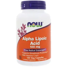  Альфа-липоевая кислота, Alpha Lipoic Acid 100 мг 120 капcул