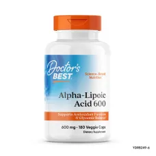Альфа-ліпоєва кислота (Alpha-lipoic acid) 600 мг 180 капсул