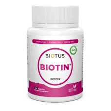 Биотин (Biotin) 300 мкг 100 таблеток