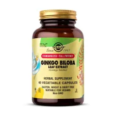 Листя Гінкго Білоба (Ginkgo Biloba) 135 мг 60 капсул