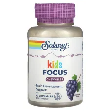 Поддержка развивающегося мозга детей со вкусом винограда (Focus For Children) 60 жевательных таблеток