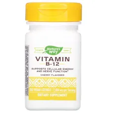 Витамин B-12 (Vitamin B12) 2000 мкг 100 леденцов со вкусом вишни