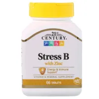 Стресс B + Цинк (STRESS B with Zinc) 66 таблеток