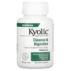 Экстракт чеснока при кандидозе и улучшении пищеварения (Aged Garlic Extract Candida Cleanse & Digestion) 100 таблеток