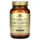 Натуральний вітамін D3 (Vitamin D3) 1000 МО 100 капсул