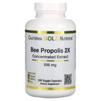 Прополис 2X концентрированный экстракт (Bee Propolis 2x) 500 мг 240 капсул