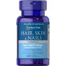 Формула для волос, кожи, ногтей (Hair Skin Nails Formula) 60 капсул