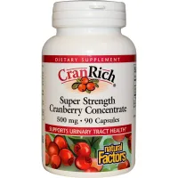 Концентрат клюквы (Super Strength Cranberry Concentrate) 500 мг 90 капсул