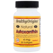 Астаксантин (Astaxanthin) 4 мг 30 капсул