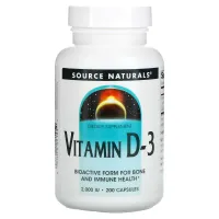 Витамин Д3 (Vitamin D3) 2000 МЕ 200 капсул