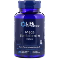 Мега-Бенфотіамін (Mega Benfotiamine) 120 капсул