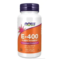 Вітамін Е d-альфа-токоферилацетат  (Natural Vitamin E) 400 МО 100 капсул