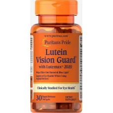 Лютеин для зрения с цинком (Lutein Vision Guard) 30 капсул