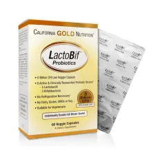 Пробіотики (LactoBif Probiotics) 5 мільярдів КУО 60 капсул