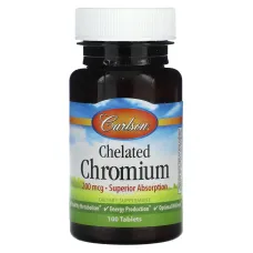 Хром хелат (Chelated Chromium) 100 таблеток
