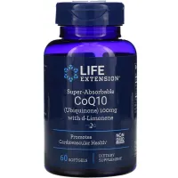 Высокоусваиваемый коэнзим Q10 (Super Absorbable CoQ10) 100 мг 60 капсул