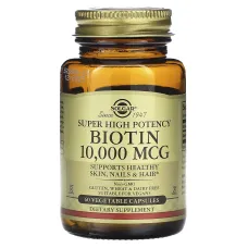Біотин (Biotin Super High Potent) 10000 мкг 60 капсул