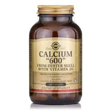 Кальцій з вітаміном D3 із раковин устриць (Calcium 600 from oyster shell with vitamin D3) 600 мг/300 МО 120 таблеток