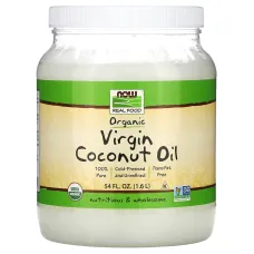 Органічна натуральна кокосова олія (Organic Virgim Coconut Oil) 1600 мл.