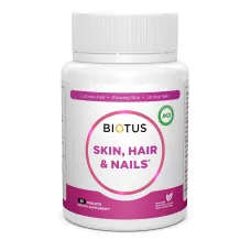 Вітаміни для волосся, шкіри та нігтів (Skin, Nails, Hair), Biotus, 30 таблеток