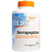 Серрапептаза (Serrapeptase) 40000 SPU 270 капсул