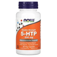 5-HTP 5-Гидрокситриптофан двойная сила (Double strength) 200 мг 60 капсул