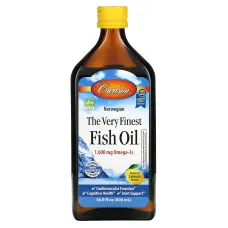 Рыбий жир норвежский со вкусом лимона (Fish Oil) 500 мл