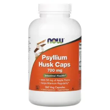 Лушпиння насіння подорожника в капсулах (Psyllium Husk Caps) 700 мг 360 капсул