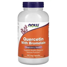 Кверцетин з бромелайном (Quercetin with Bromelain) 240 капсул