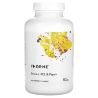 Бетаїну гідрохлорид та пепсін (Betaine HCL and Pepsin) 225 капсул