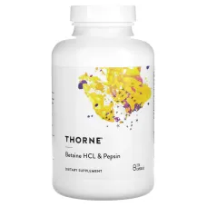 Бетаина гидрохлорид и пепсин (Betaine HCL and Pepsin) 225 капсул