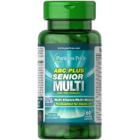Мультивітаміни та мінерали 50+ без заліза (ABC Plus Senior Multi) 60 капсул