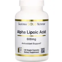 Альфа-ліпоєва кислота (Alpha Lipoic Acid) 600 мг 120 капсул