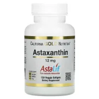 Чистий ісландський астаксантин (Astaxanthin) 12 мг 120 капсул