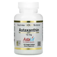 Чистый исландский астаксантин (Astaxanthin) 12 мг 120 капсул