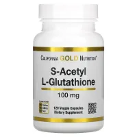 S-ацетил L-глутатион (S-Acetyl L-Glutathione) 100 мг 120 капсул
