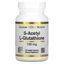 S-ацетил L-глутатион (S-Acetyl L-Glutathione) 100 мг 120 капсул
