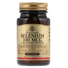 Селен без дріжджів (Selenium) 100 мкг 100 таблеток