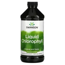 Хлорофилл жидкий (Liquid Chlorophyll) Swanson, 100 мг, 473 мл