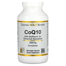 Коензим CoQ10 з Біоперіном (CoQ10 USP with Bioperine) 360 капсул