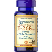 Вітамін Е з селеном (Vitamin E with Selenium) 400 МО 100 капсул