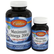 Максимальная Омега (Maximum Omega) 2000 мг 90+30 капсул