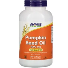 Гарбузова олія (Pumpkin Seed Oil) 1000 мг 200 капсул