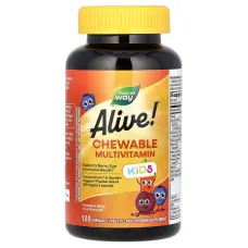 Мультивитамины для детей (Multi-vitamin for children) 120 жевательных таблеток со вкусом апельсина и ягод