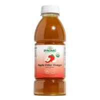 Яблучний оцет, Apple Cider Vinegar with Mother, Dynamic Health, 473 мл
