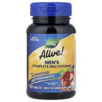 Мультивітамінний комплекс для чоловіків (Alive! Men's Energy Complete Multivitamin) 50 таблеток