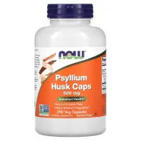 Псиліум лушпиння насіння подорожника (Psyllium Husk) 500 мг 200 капсул