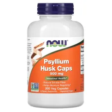 Псиліум лушпиння насіння подорожника (Psyllium Husk) 500 мг 200 капсул
